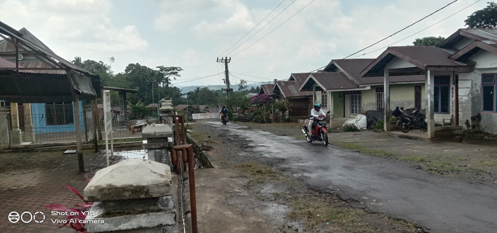 Lokasi Pemukiman Masyarakat Kampung Muara Pakat Kecamatan Pintu Rime Gayo